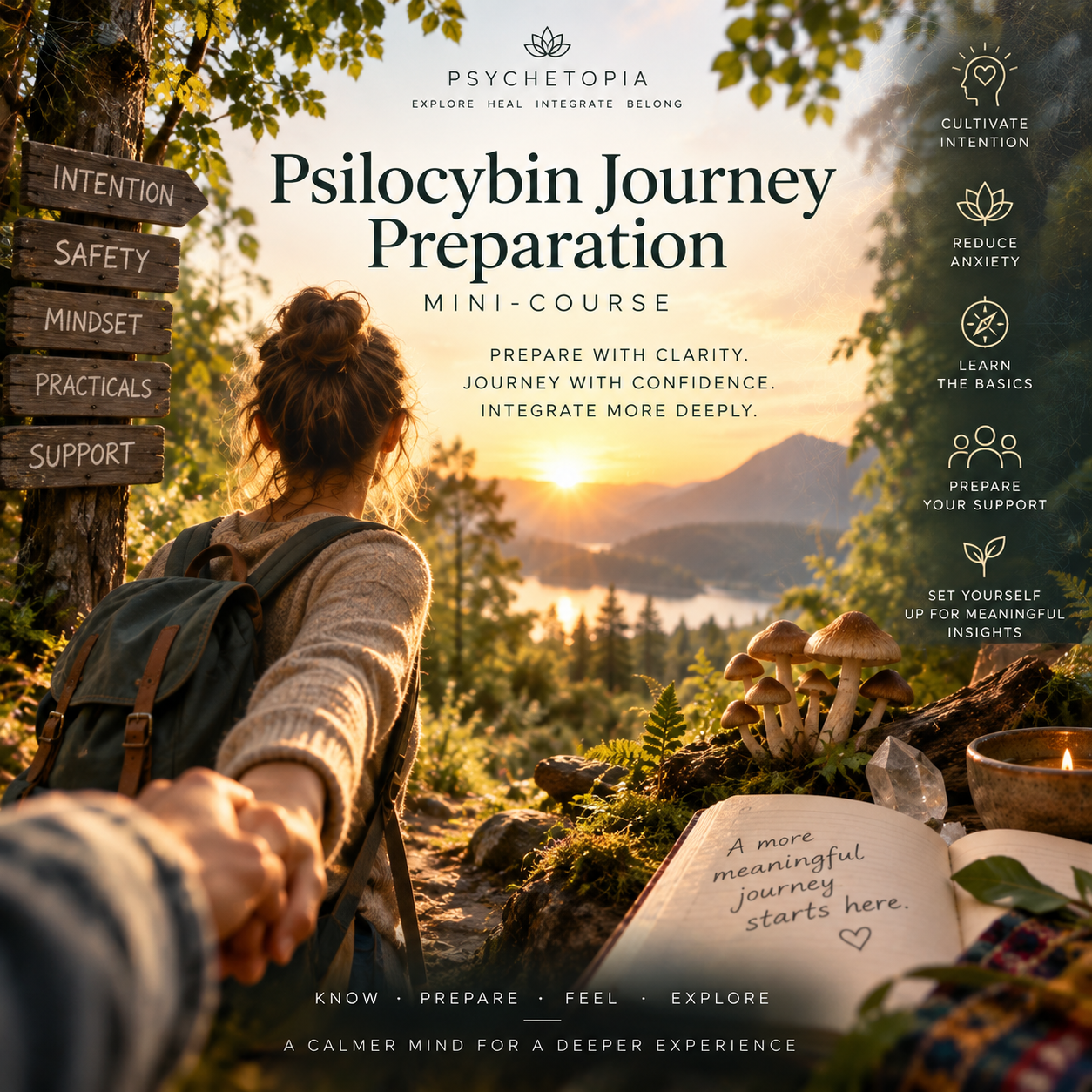 Psilocybin Journey Preparation Mini-Course